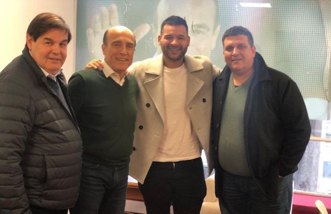 El Gucci y Martínez con dirigentes del sector Baluarte Frenteamplista