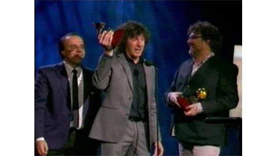 Mirá el momento en que el Cuarteto recibió sus 2 Latin Grammy