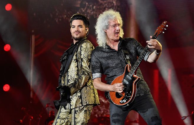 Adam Lambert y Brian May