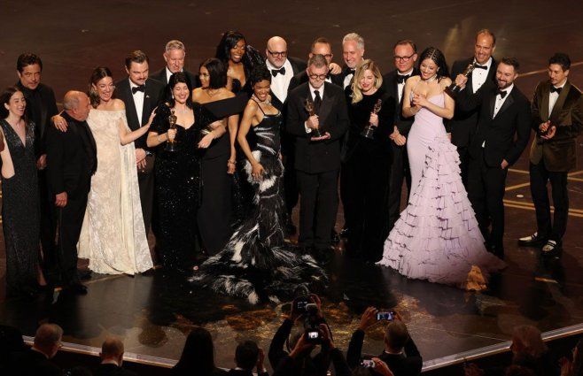 La gran ganadora de los Óscar 2026: Una batalla tras otra. Foto: AFP