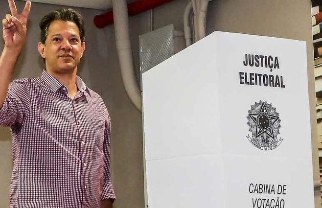 El resultado electoral volvió a golpear a Haddad, presidenciable del PT derrotado en segunda vuelta por Jair Messías Bolsonaro