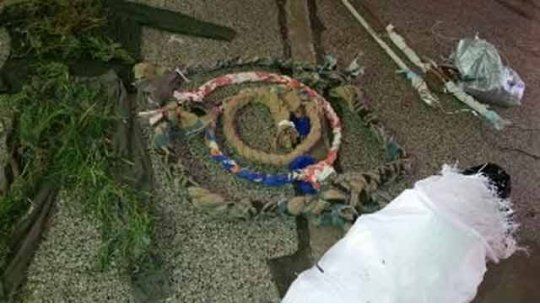 Presos Libertad camuflados cuerdas