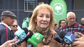 cosse respondio a criticas por ciclovia en 18: no es que tiene una baldosita al lado, tiene separadores