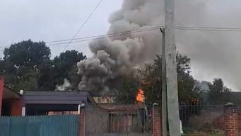 un hombre murio carbonizado en incendio de vivienda en rivera; bomberos indico que tenia problemas de movilidad