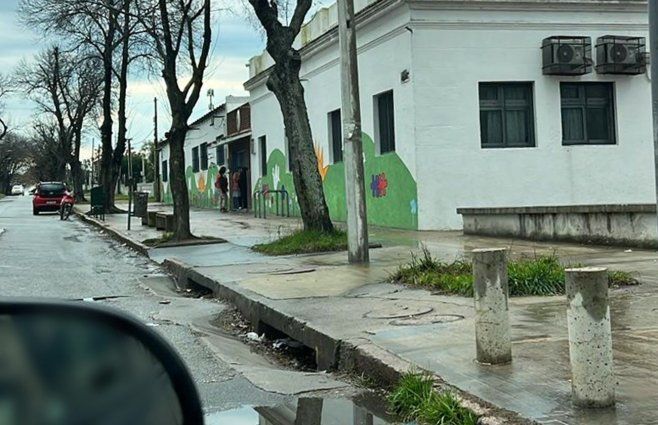 Foto: Subrayado. Escena del ataque, en el barrio La Paloma.