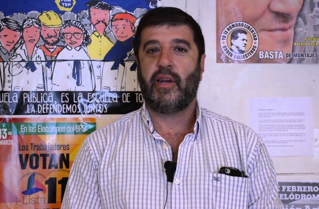 Fernando Pereira, del PIT-CNT al Frente Amplio: soy consciente que estoy llegando al final de mi trayectoria sindical