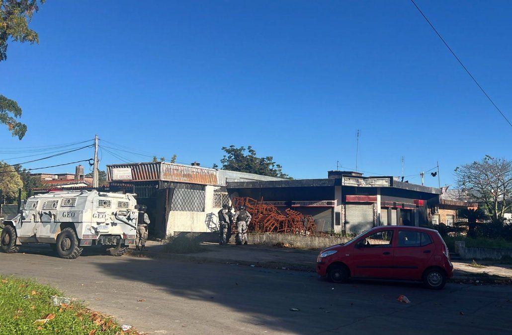 Foto: Subrayado. Taller allanado en Nuevo París.