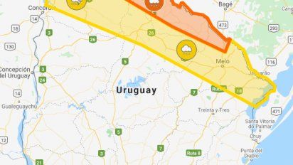 doble alerta en el norte del pais y en el sur lluvias aisladas y mejoras temporarias