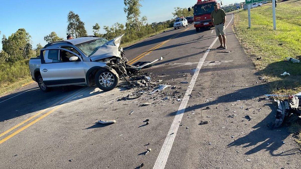 Choque En Ruta 8 Dejó Cinco Personas Heridas