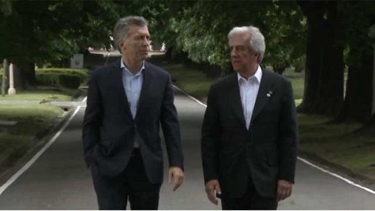 Tabaré Vázquez, Mauricio Macri