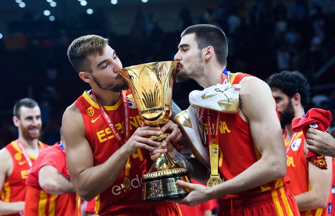Willy y Juan Hernangómez, hermanos y campeones. Herederos de la dinastía Gasol. 