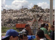 Camioneros bloquearon acceso a basurero municipal