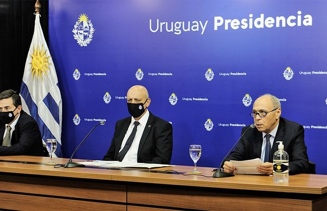 Paganini, Radi y Cohen, las tres cabezas visibles del GACH.&nbsp;