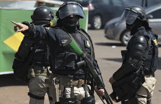 Foto: AFP, archivo. Policía en Brasil.&nbsp;