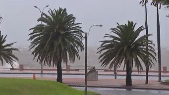nueva actualizacion de la doble alerta naranja y amarilla por persistencia de tormentas y lluvias