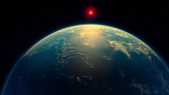 El telescopio espacial Webb detectó lo que puede ser el indicio más fuerte de la posibilidad de vida fuera del Sistema Solar. Foto: AFP