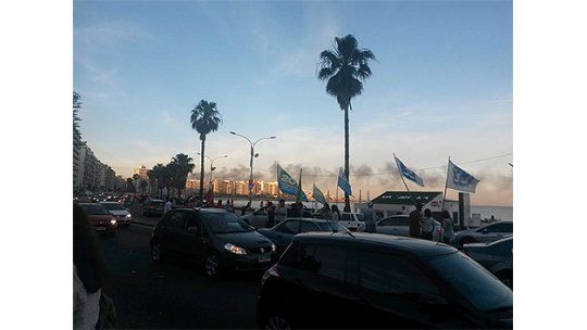 columna humo