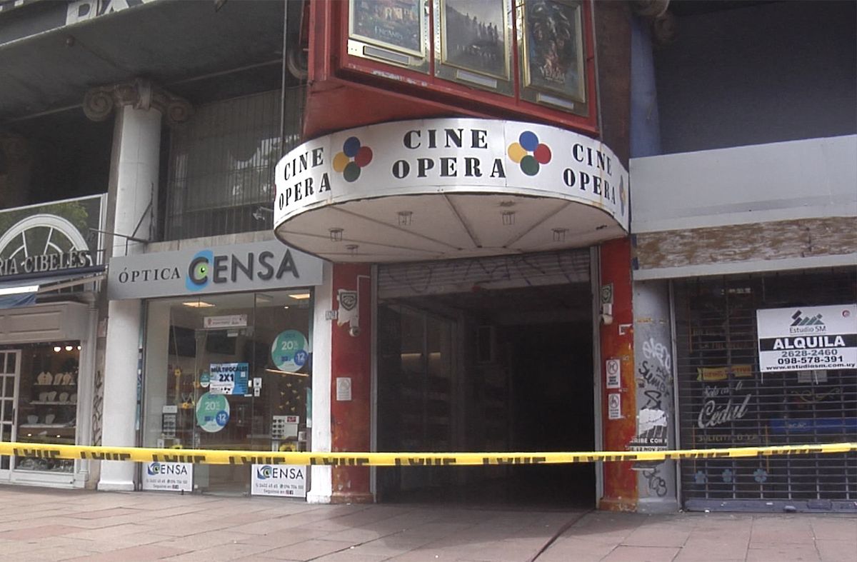 Principio de incendio en Galería Ópera obligó a evacuar el cine y los locales comerciales