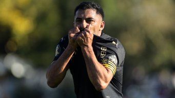 Foto: FocoUy. Maximiliano Olivera, jugador de Peñarol.
