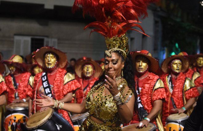 Foto: FocoUy. Desfile de Llamadas 2024.