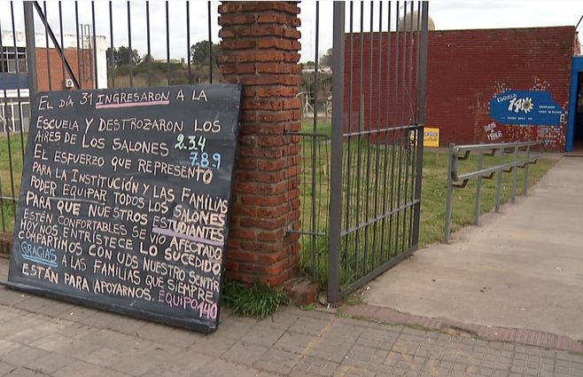 Son seis los aparatos rotos y tienen un valor de $ 100 mil, según las autoridades.