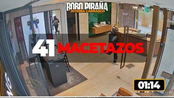 41 macetazos y 1 minuto y 14 segundos; el robo pirana de miles de dolares en relojes rolex a joyeria de carrasco