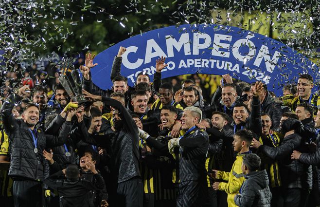Peñarol Campeón del Apertura 2024. Foto: FocoUy.