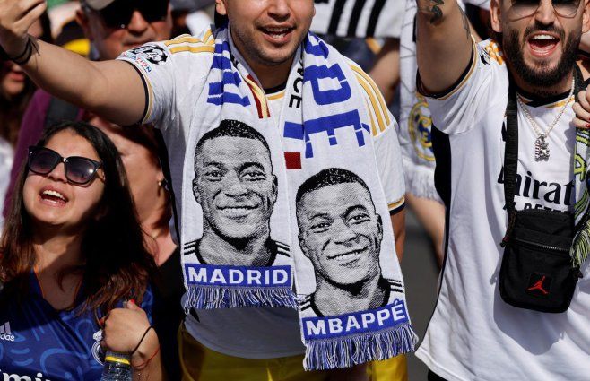 Foto: AFP. Real Madrid fichó a Kylian Mbappé.