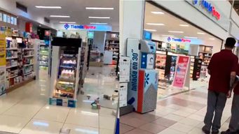 ¡todos quietos!: delincuentes asaltaron farmacia de un supermercado