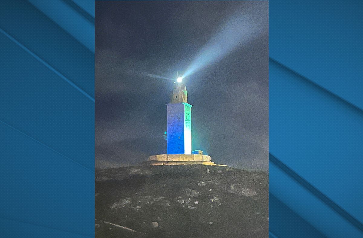 Torre de Hércules en Coruña, España. Foto: Twitter MRREE