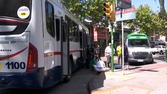 mujer de 72 anos fue atropellada por un omnibus en avenida 8 de octubre