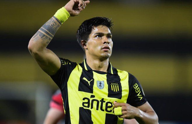 Foto: FocoUy. Matías Arezo, Peñarol.