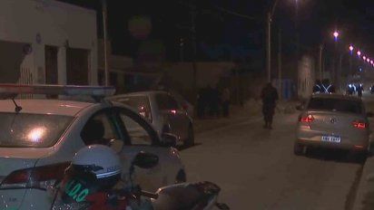 un joven de 24 anos fue apunalado  en santa lucia con un cuchillo