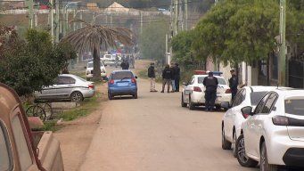 Foto: Subrayado. Escena del tiroteo en el barrio Capra, cerca de Manga.