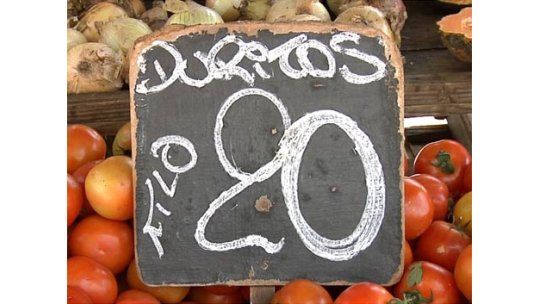 Fuerte baja del pollo y los tomates