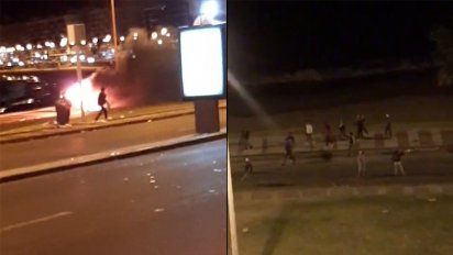 guardia republicana, pado y prefectura en operativo para prevenir incidentes en kibon