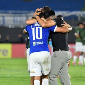 Juventud de Las Piedras hace historia y pasa a la tercera ronda de la Copa Libertadores. Foto: AFP Juventud de Las Piedras hace historia y pasa a la tercera ronda de la Copa Libertadores. Foto: AFP