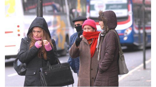 Jornadas gélidas con precipitaciones escasas