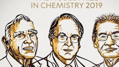 nobel de quimica 2019 para creadores de la bateria recargable de litio