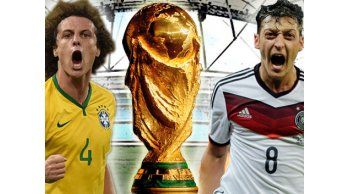 Alemania y Brasil juegan la primera semifinal a las 17 horas