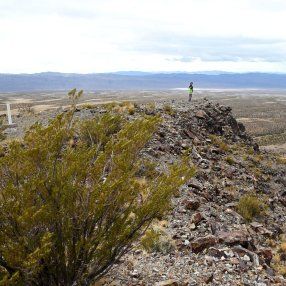 Foto: AFP. Lugar de Mendoza donde será instalado el proyecto minero. Foto: AFP. Lugar de Mendoza donde será instalado el proyecto minero.
