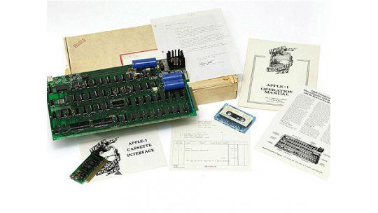 Subastarán primera computadora Apple: estiman unos U$S 300.000