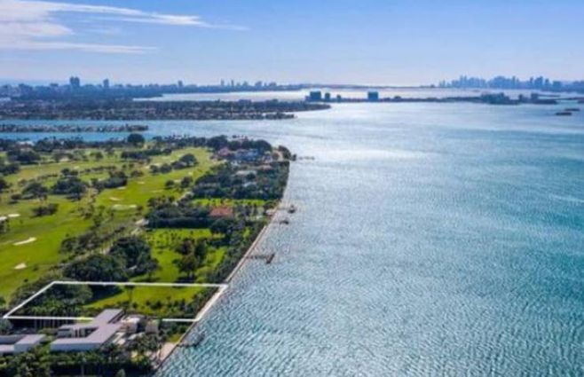 La parcela de Indian Creek en la que Ivanka y su esposo Jared Kushner construirán su vivienda. 