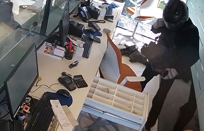 Sanatorio de Maldonado. Video difundido por el Ministerio del Interior.