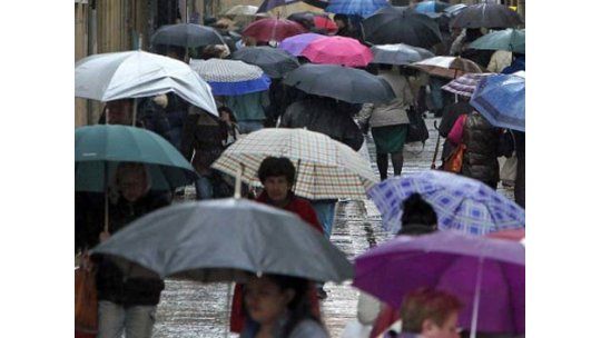 Hoy día muy lluvioso: alerta meteorológica para el sábado