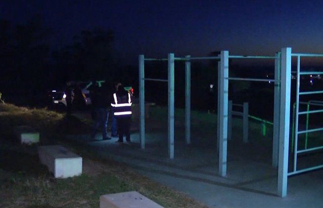 Foto: Subrayado. Lugar del hallazgo, en el Cerro de Montevideo.