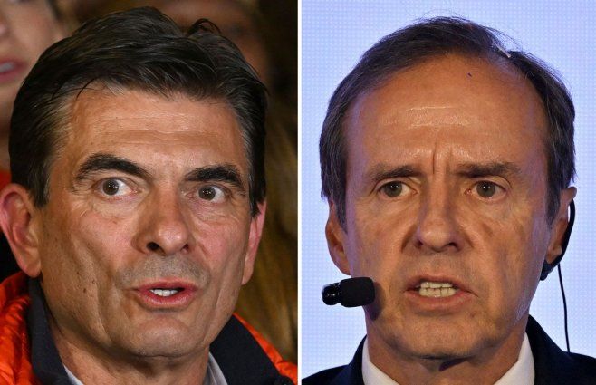 Elecciones en Bolivia, definen la Presidencia Rodrigo Paz y Jorge Quiroga. Foto: AFP