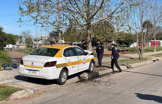 Foto: Subrayado. El taxista fue baleado en una pierna.